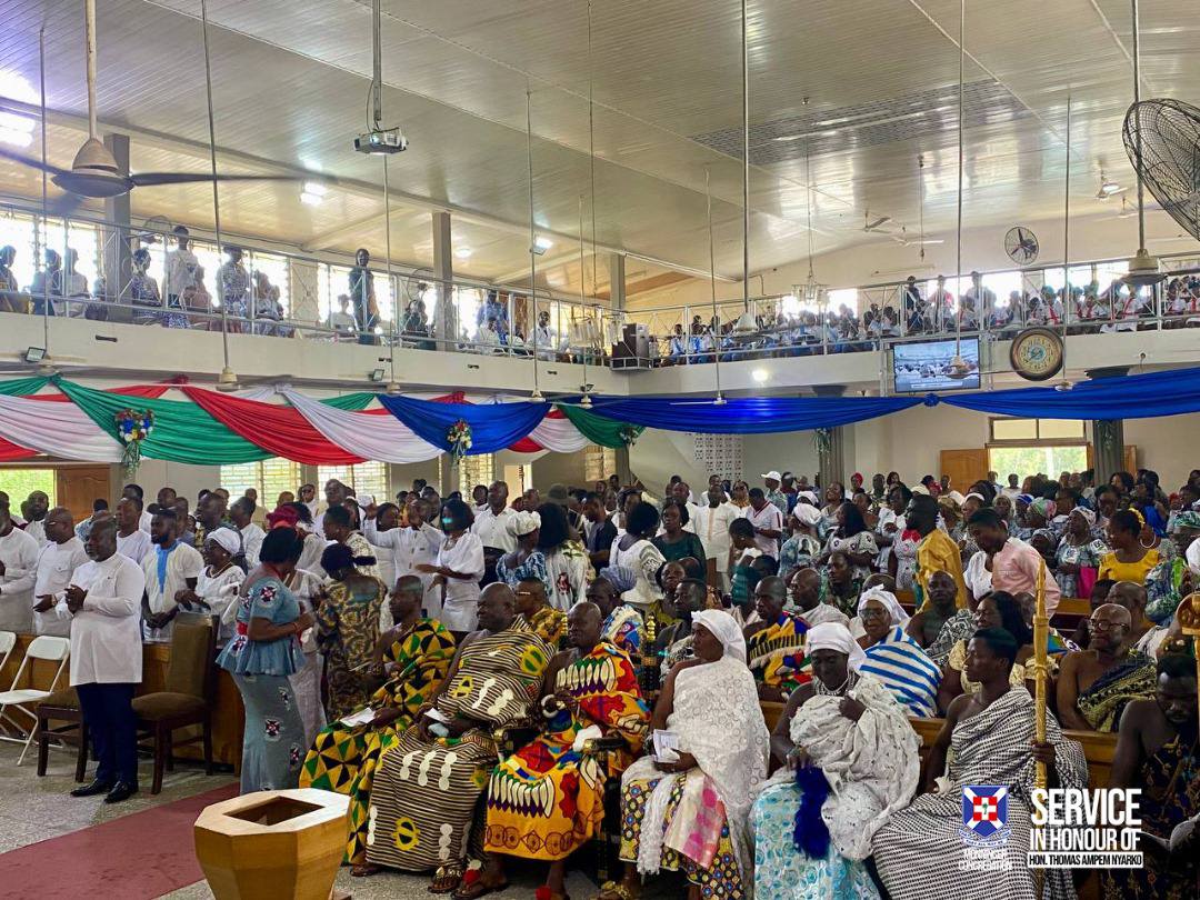 Service In Honour of Hon. Thomas Ampem Nyarko