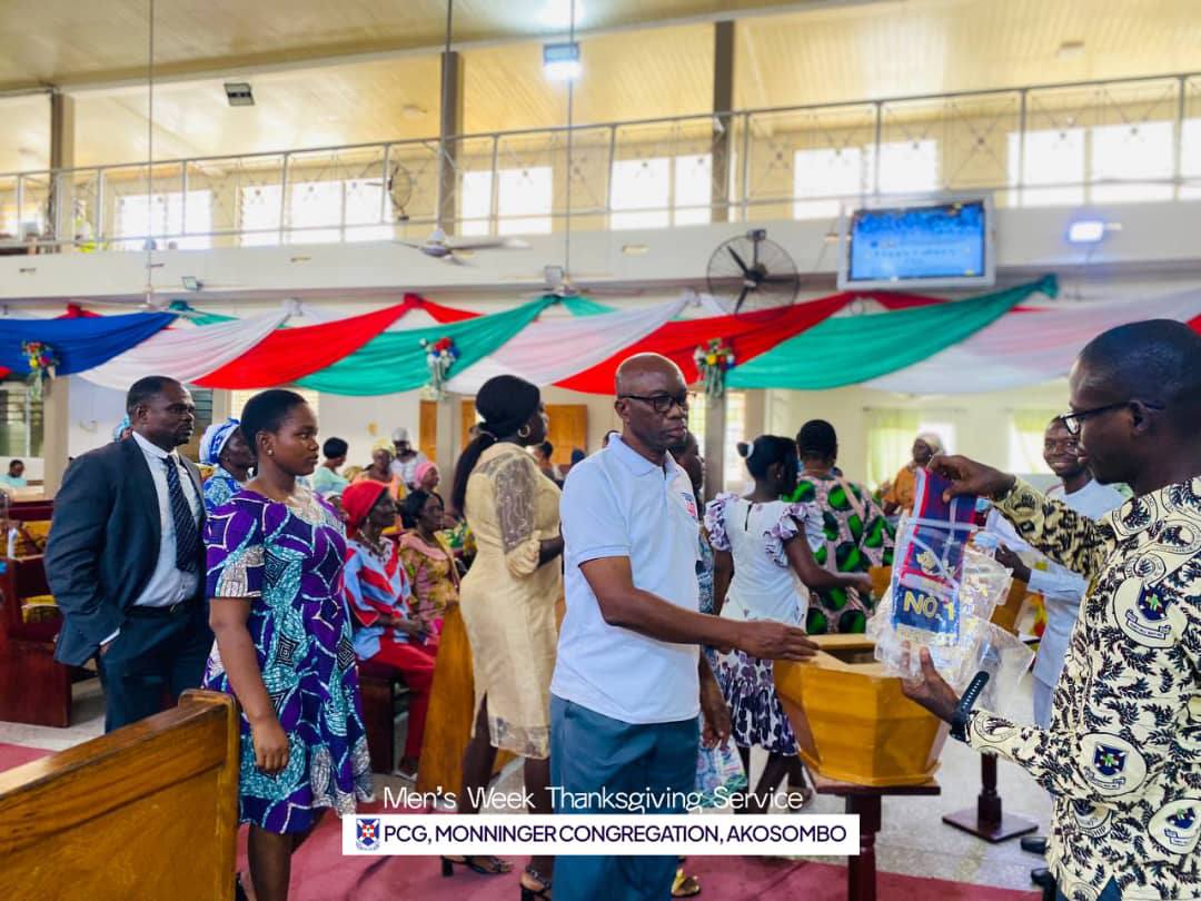 2025 Men's Week Thankgiving Service