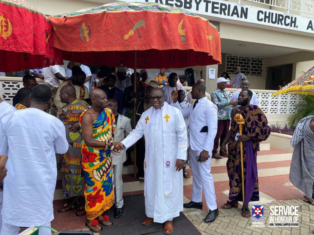 Service In Honour of Hon. Thomas Ampem Nyarko