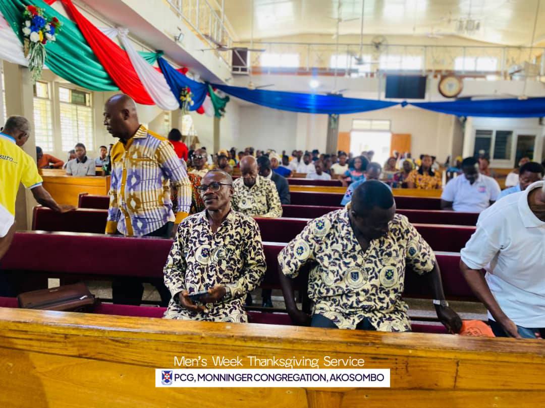 2025 Men's Week Thankgiving Service