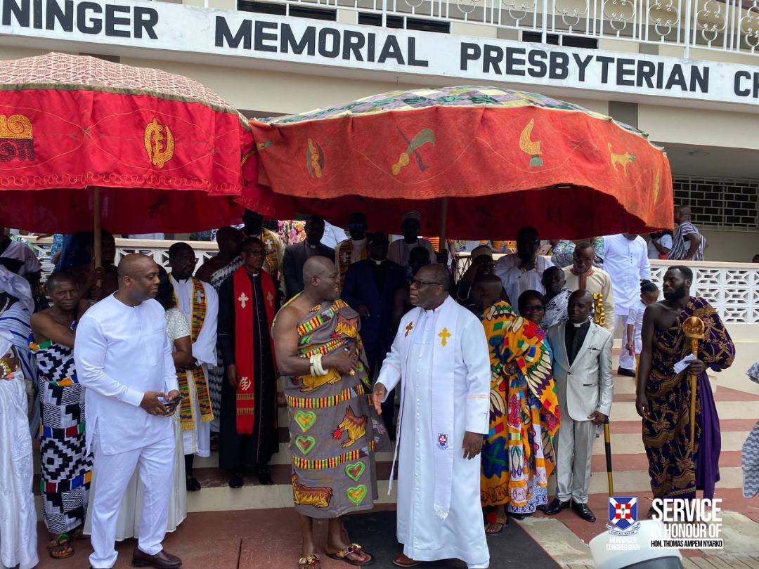 Service In Honour of Hon. Thomas Ampem Nyarko